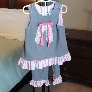 Bailey Boys lightweight cord set with ruffles